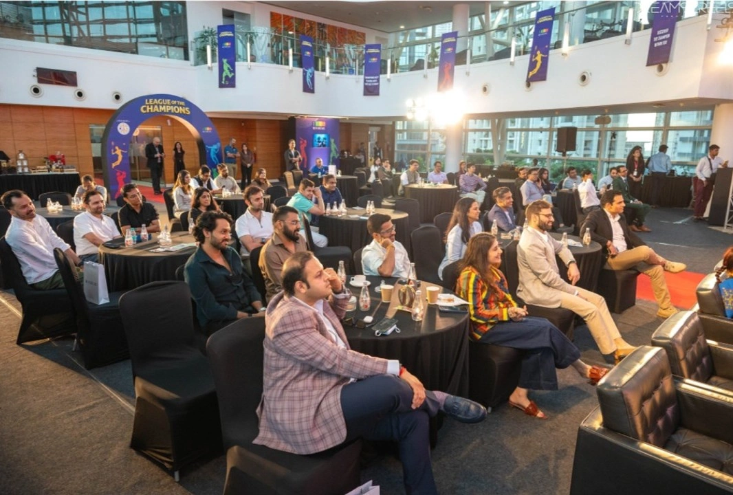 JITO Members Meet event experience by EMRG Solutions featuring networking, VR gamification, guest speakers, and sustainable event branding.